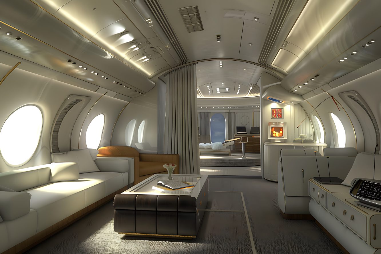 Dad Turns Old Jet into Airbnb, Complete with Cockpit Bedroom