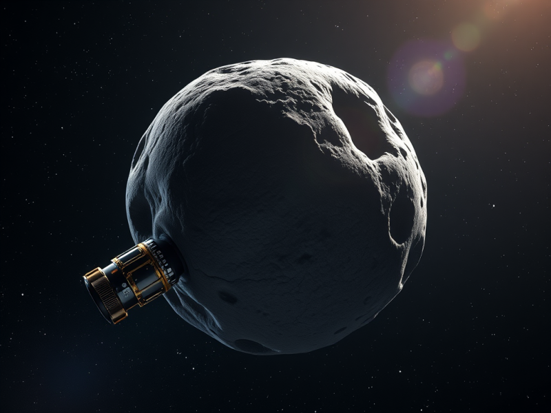 NASA’s Lucy Mission Snaps Peanut-Shaped Asteroid